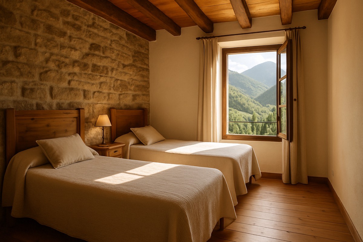 Habitaciones Dobles Relax con Ventanal